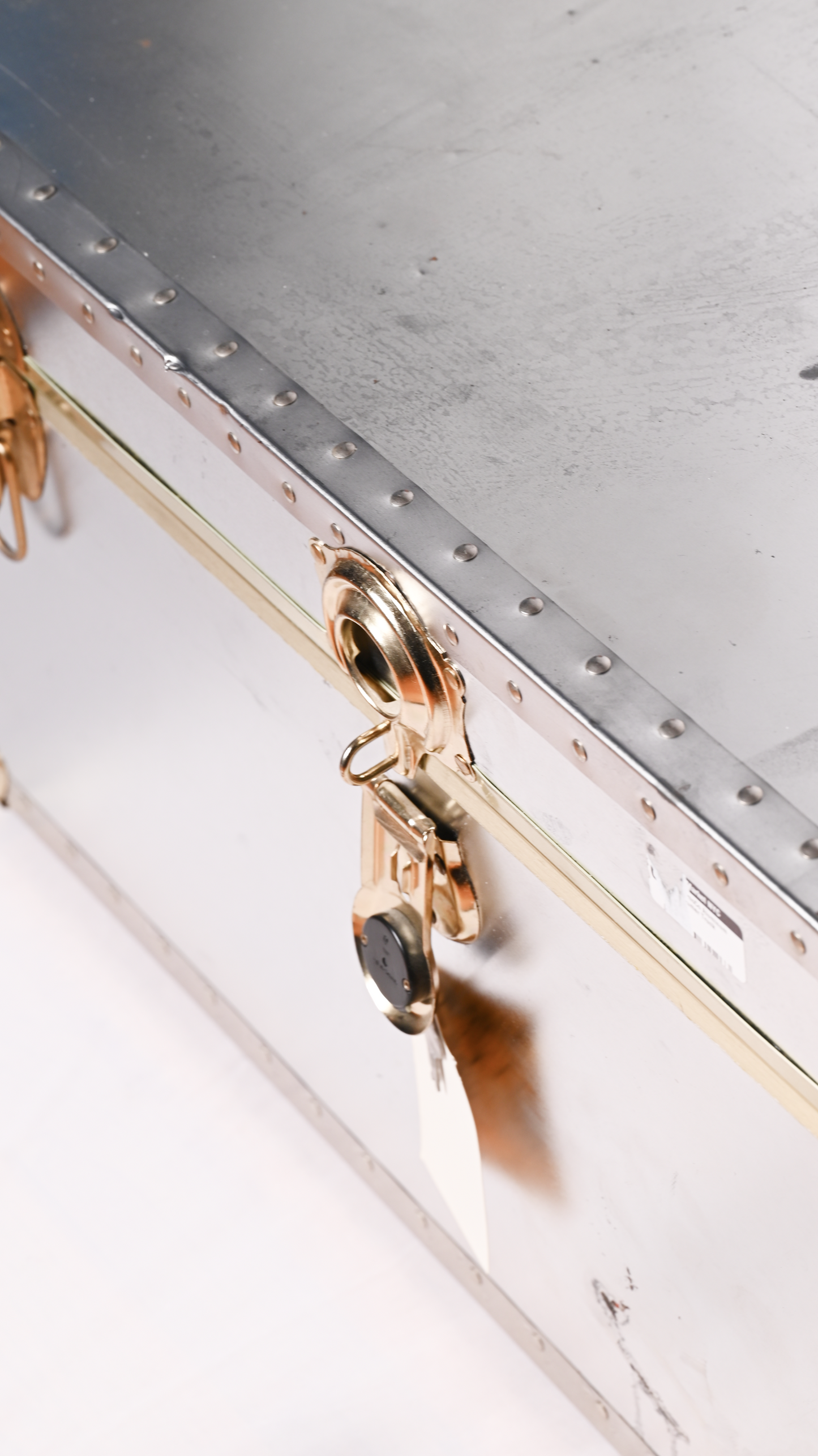 Biltmore Metal Covered Trunk