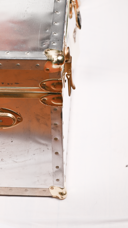Biltmore Metal Covered Trunk