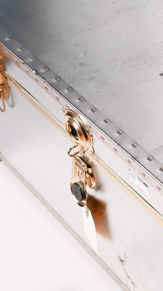 Biltmore Metal Covered Trunk